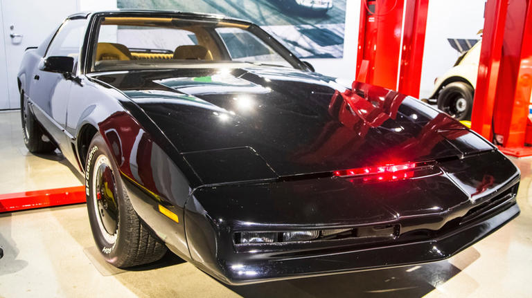 How the 'Knight Rider' Pontiac Trans-Am got a speeding ticket while ...