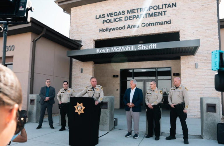 New Las Vegas police command center to open in August