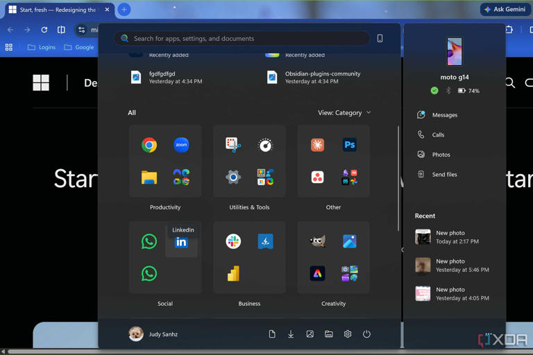 Windows 11's new Start menu does things the old one never could — it ...