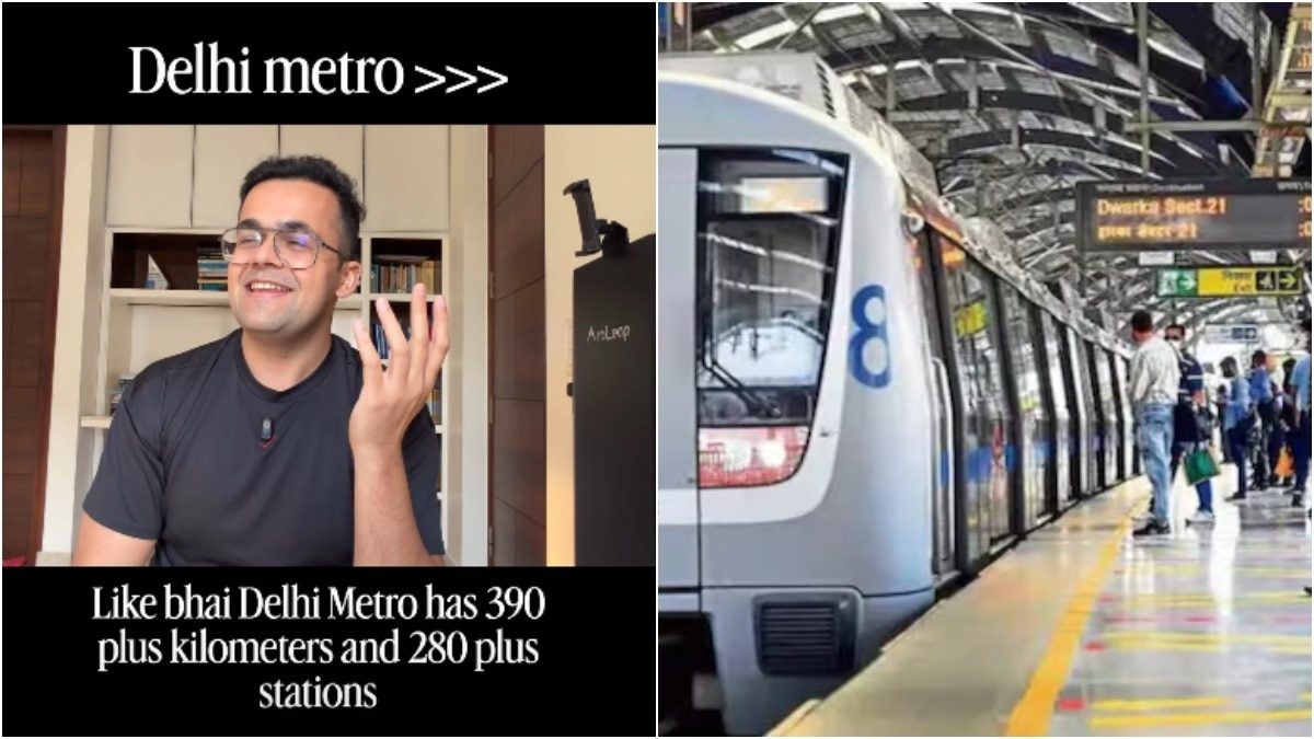 Delhi metro's underrated comfort and connectivity impress man who ...