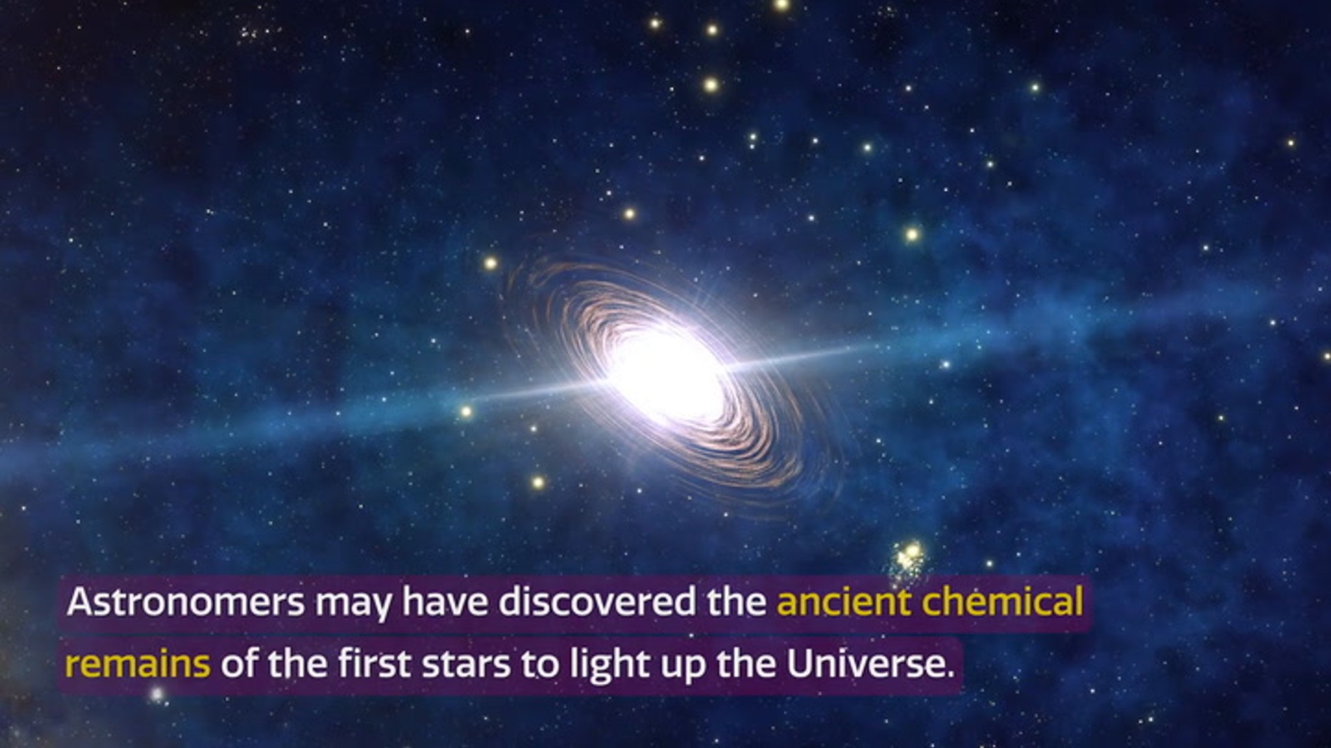 Traces of the first stars may have been discovered