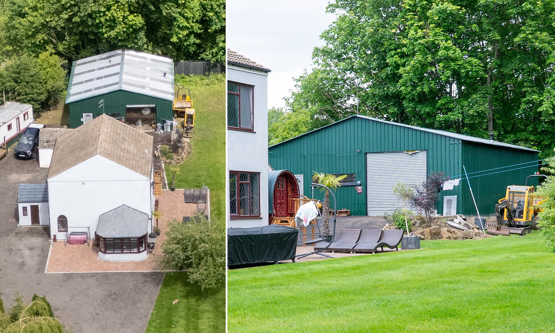 Family who built huge 'flood survival shed' are ordered to tear it down