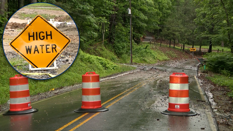 'Its scary': Heavy rain washes out roads, floods homes in parts of ...