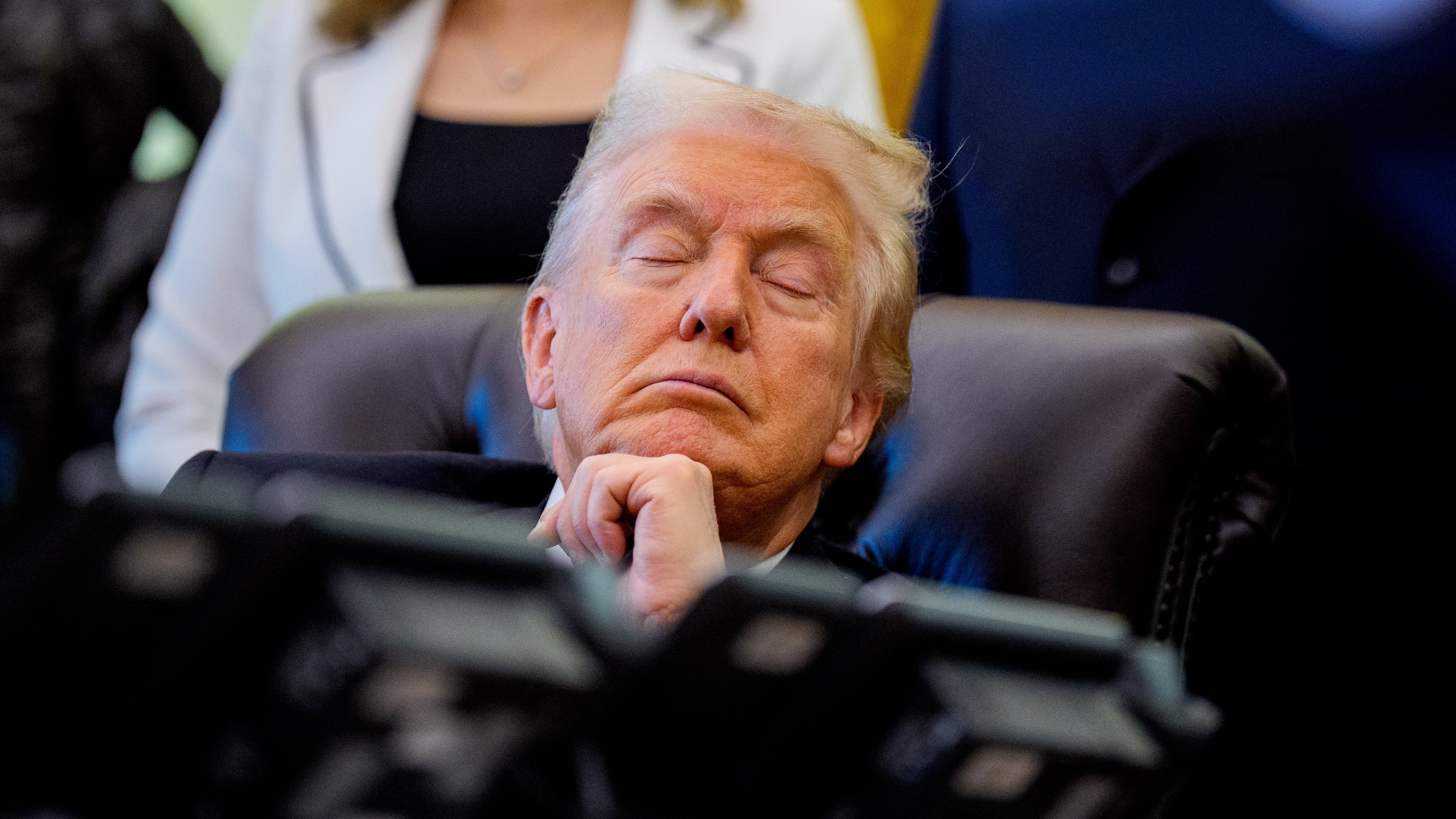 White House totally melts down after sleepy Trump, 79, called out