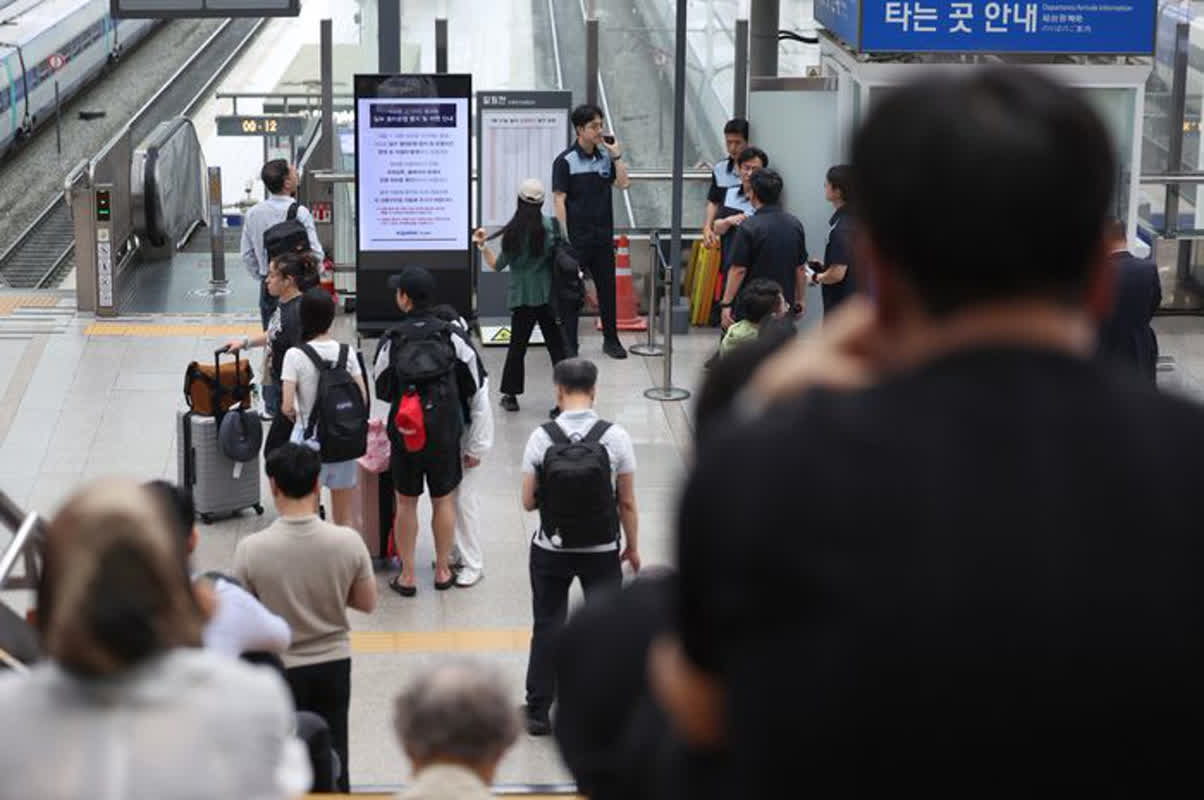 코레일, 열차 운행 683→552회… 서소문 사고 복구 상황에 따라 추가 조정