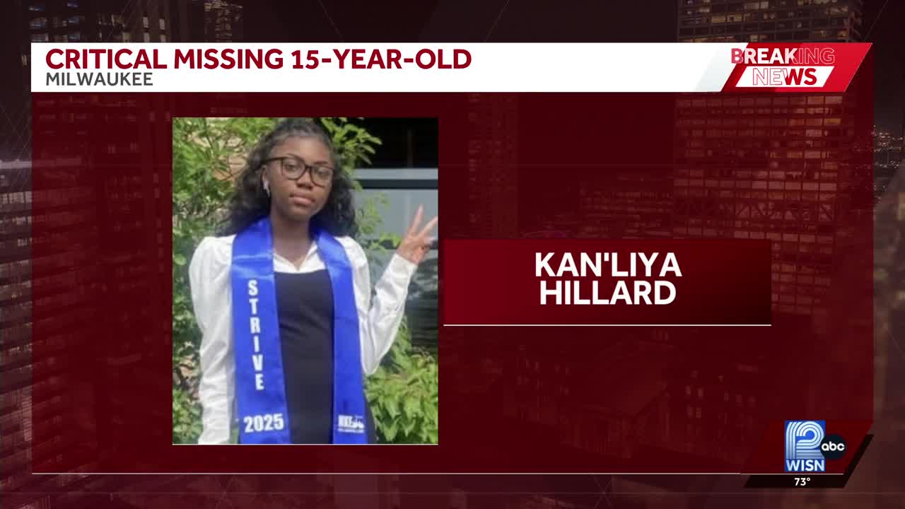 Milwaukee police searching for critically missing 15-year-old girl