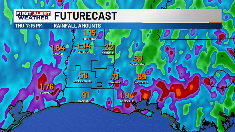 First alert forecast: Stormy start to our Wednesday, slightly drier ...