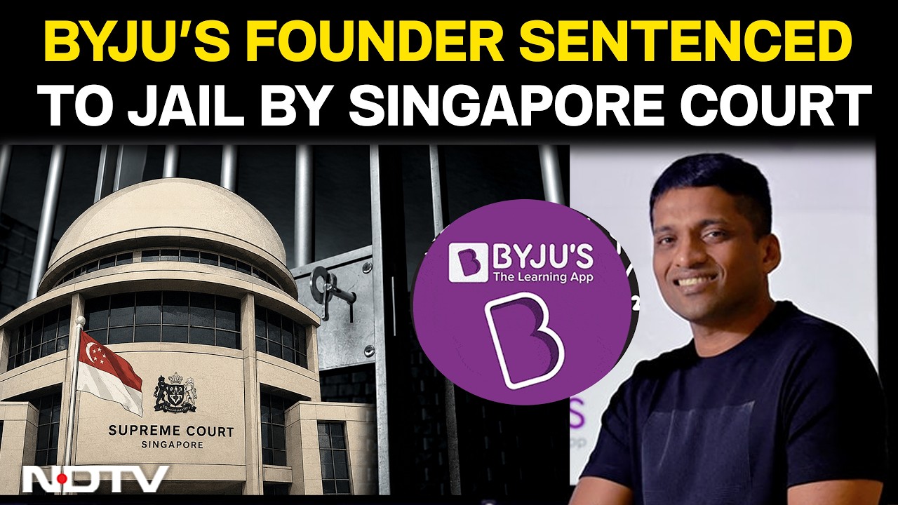 Byju Raveendran | Byju's founder gets 6 months jail in Singapore ...