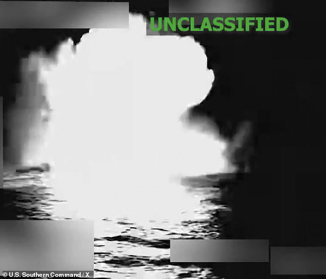 Pentagon obliterates narco-terror boat traveling along trafficking ...