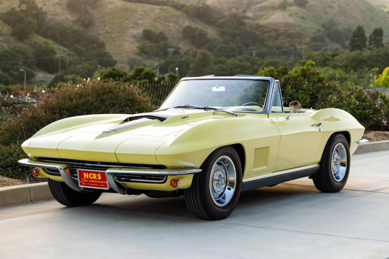 This 1967 Corvette L71 Sting Ray convertible is live on Hemmings Auctions