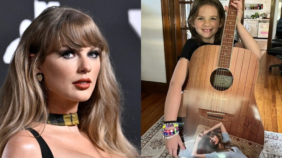 Taylor Swift sends guitar, note to 8-year-old fan after viral video