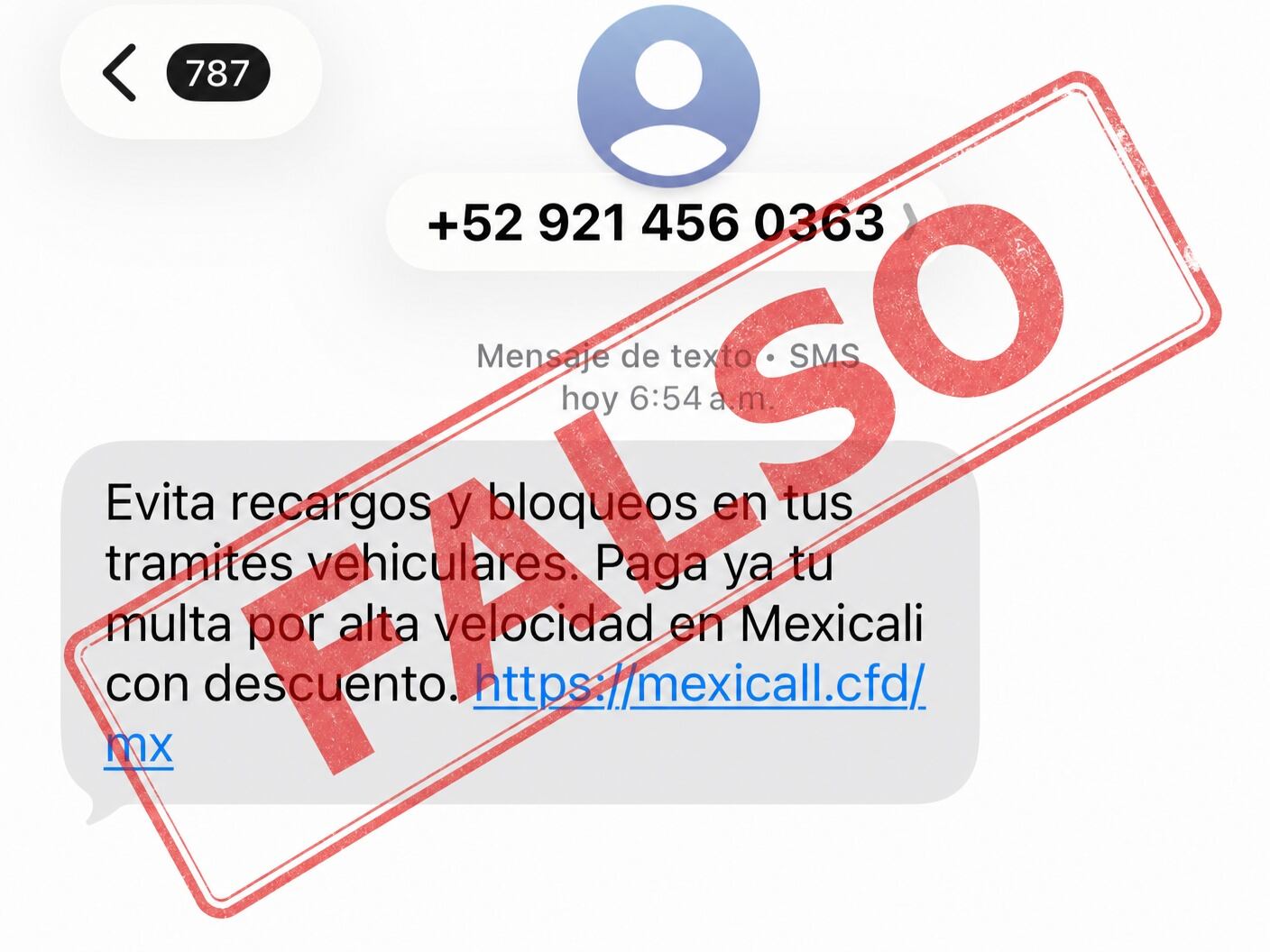 Cuidado con el fraude: alertan por mensajes falsos que exigen pagar ...