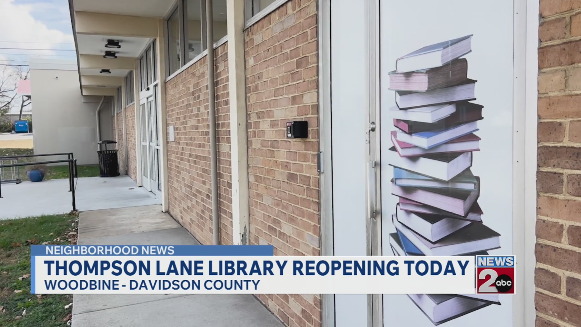 Thompson Lane library branch reopens