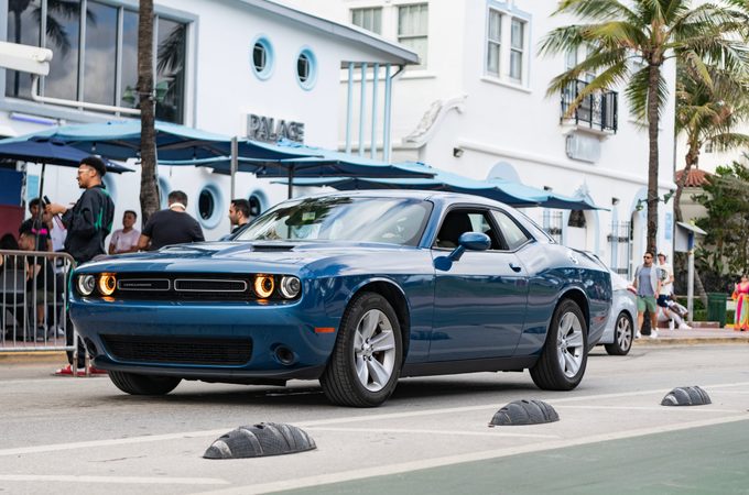 2022 Dodge Challenger Sxt Couple Blue Car. Luxury Car Dodge Challenger Sxt. Car Dark Blue Dodge Challenger Sxt Outdoor. Dodge Challenger Sxt, Side View