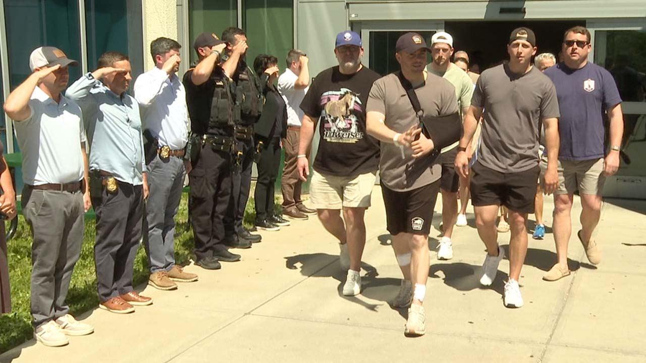 Buffalo police officer released from ECMC after he was shot six times ...