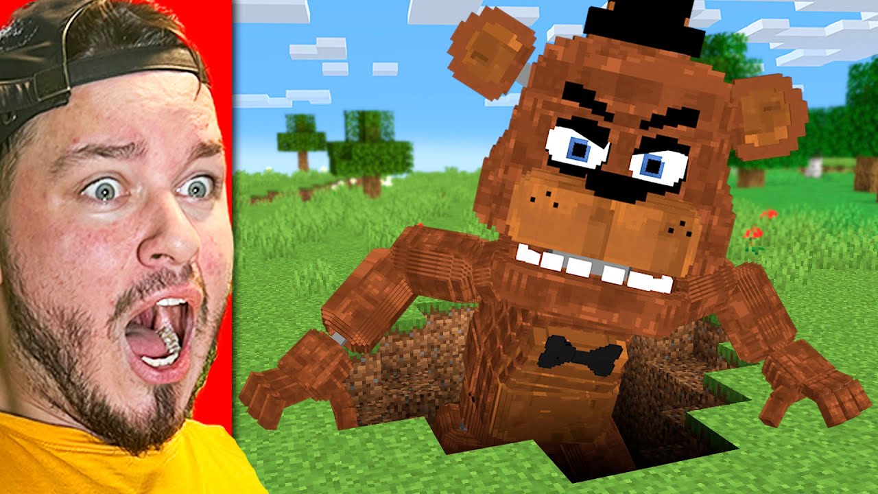 I fooled my friend using FNAF in Minecraft