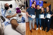 Retired Long Island firefighter meets the good Samaritans who saved his life: ‘I died at that time’