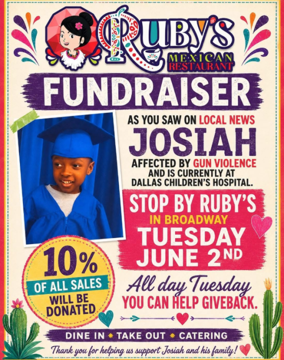 Ruby’s Mexican restaurant holding fundraiser for 5-year-old shooting ...