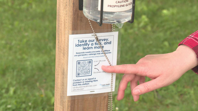 Dane County launches tick check stations as urgent care visits spike