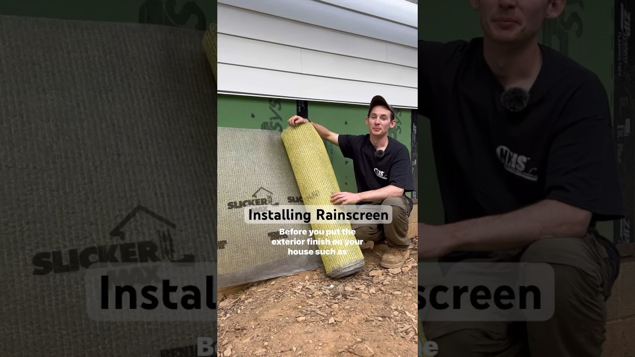 Protect siding systems with proper rainscreen installation