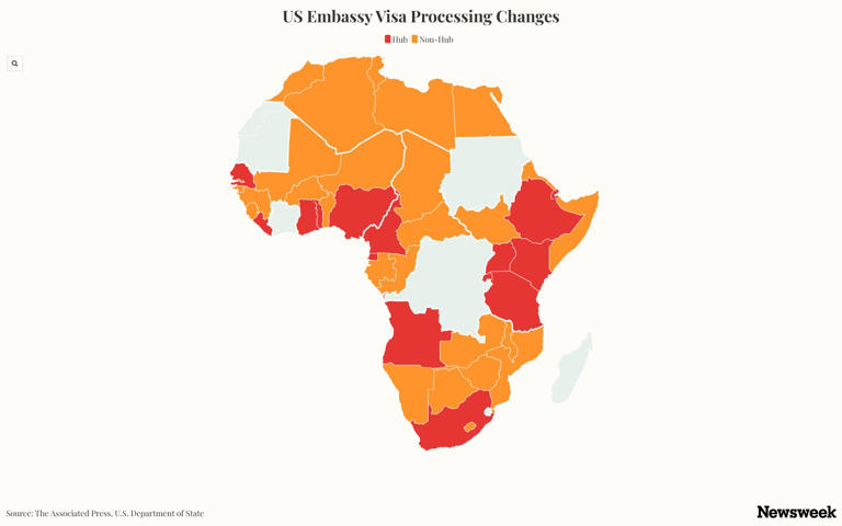 Trump admin makes another change to visa processing in Africa