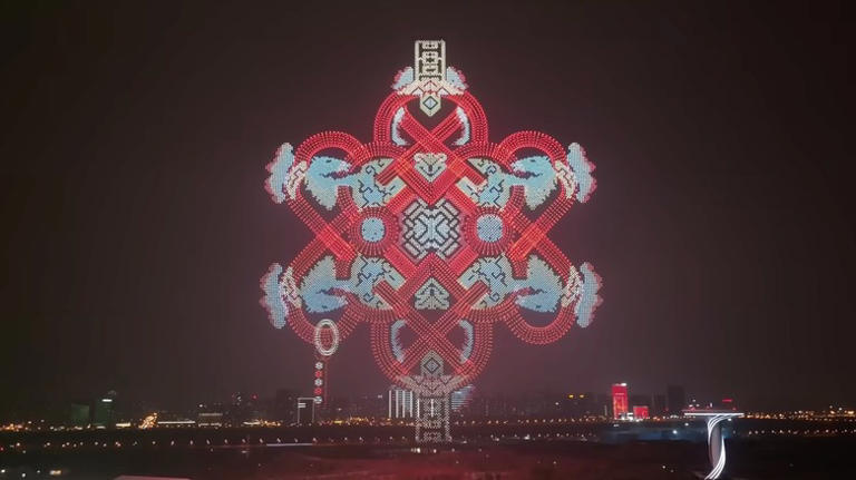 China shatters another world record with the largest drone show ever ...