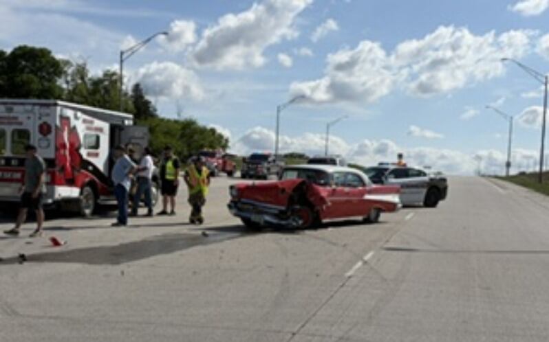 4 taken to hospital after a crash in northeast Nebraska