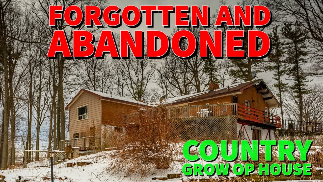 Inside a forgotten abandoned country house