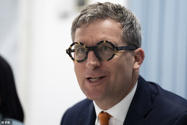 Prisons Minister Lord Timpson hosted a roundtable event representatives from tech firms on the future of the justice system
