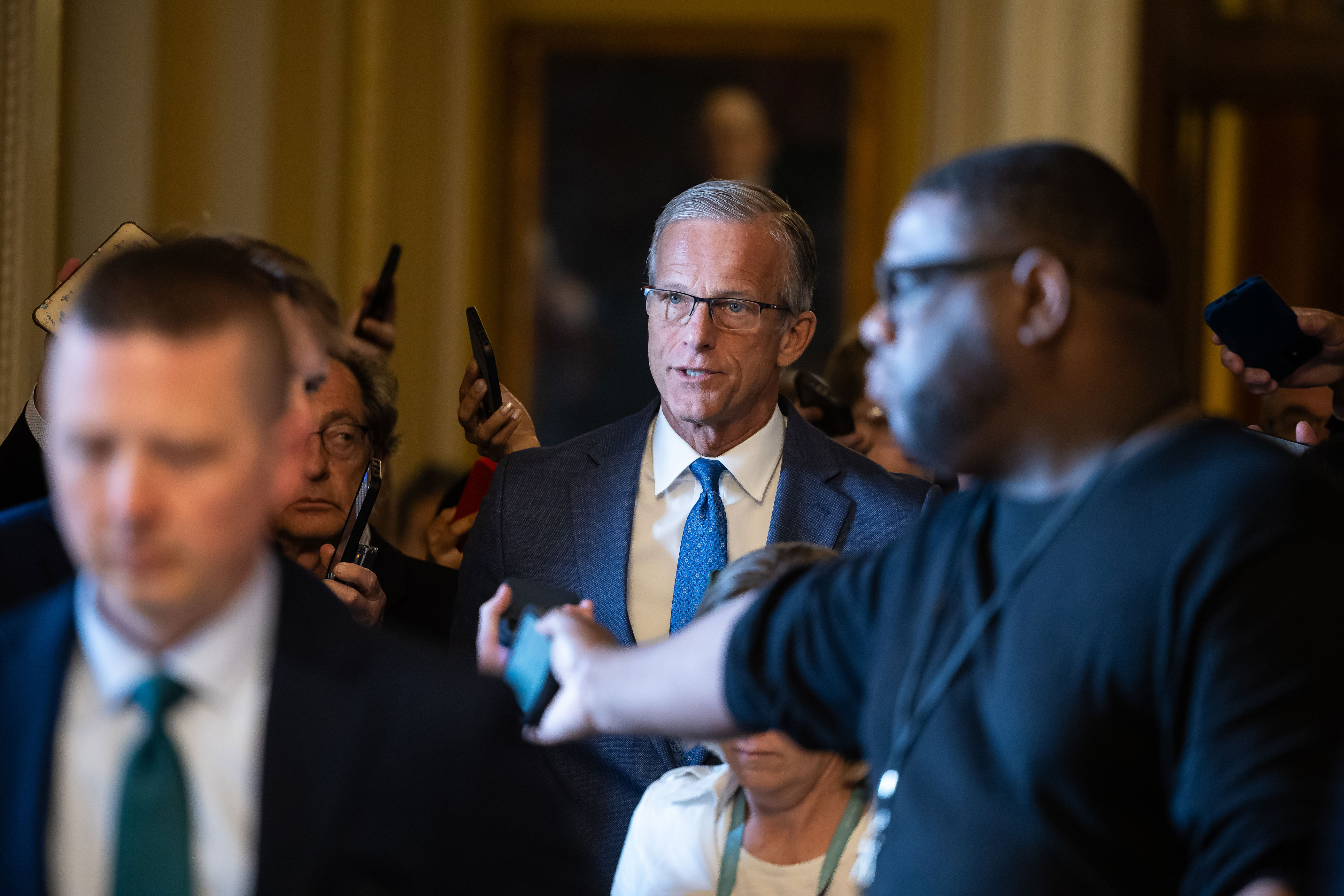 GOP senators keep wary as DOJ tiptoes away from 'Anti-Weaponization Fund'