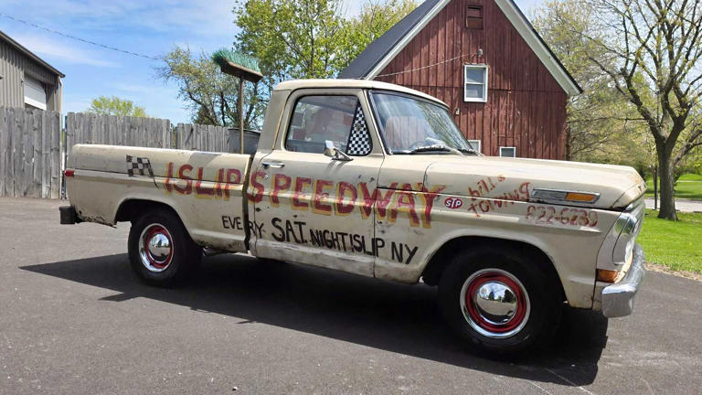 A forgotten Ford race truck just surfaced with its history intact