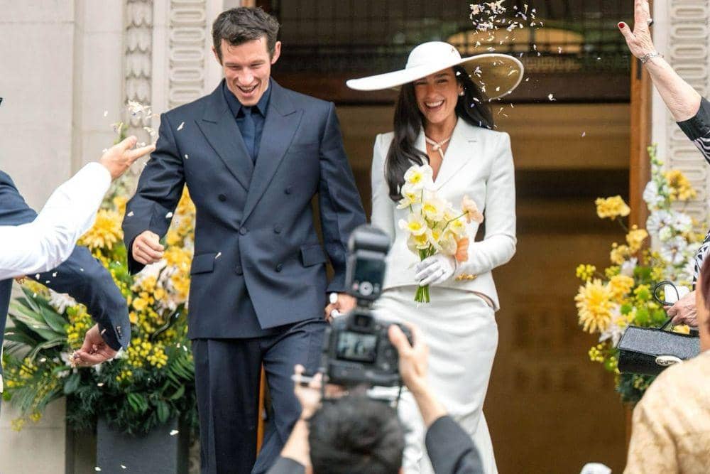 5 fakta pernikahan Dua Lipa dan Callum Turner, vibes bangsawan
