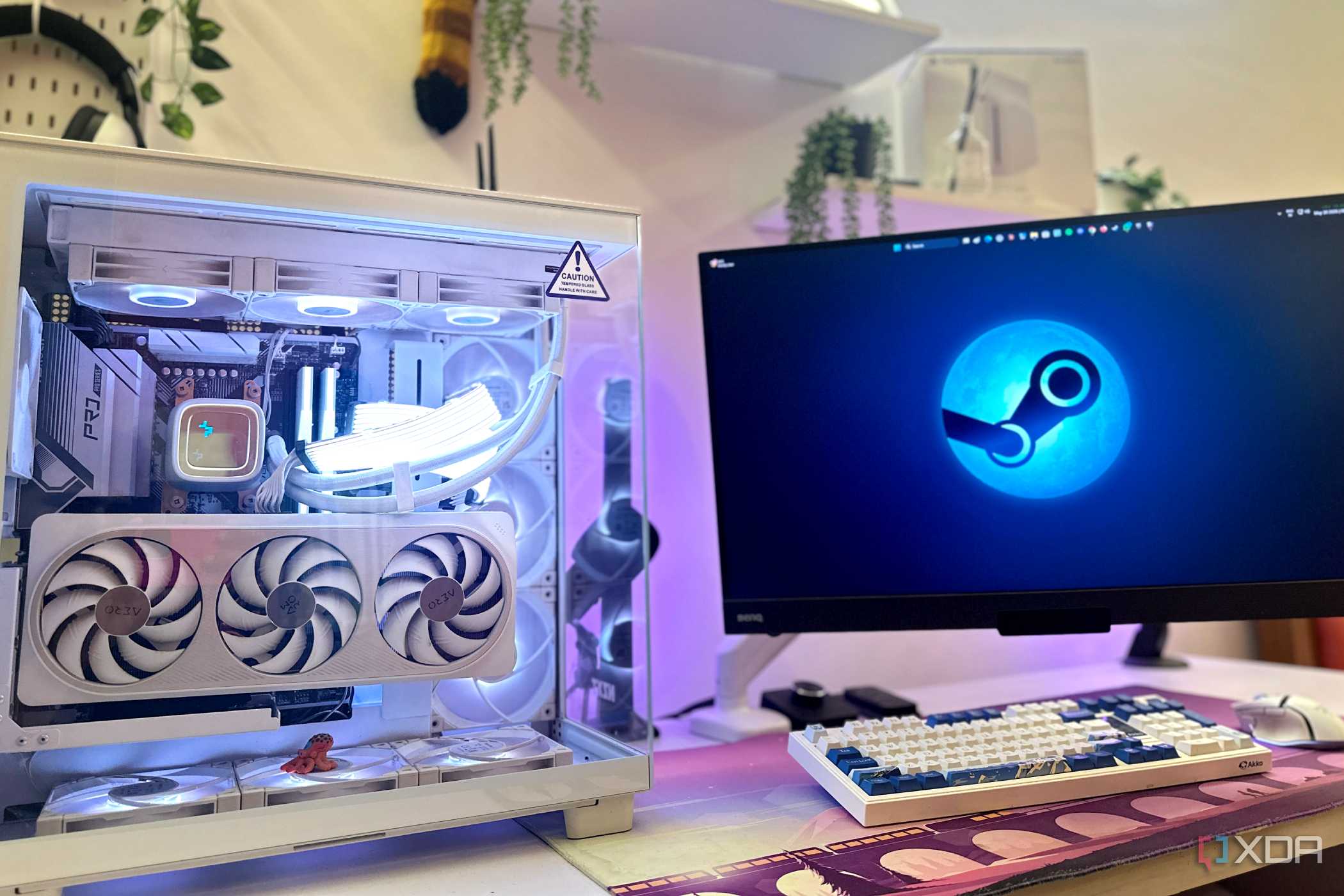 An RTX 4070 Ti gaming PC.