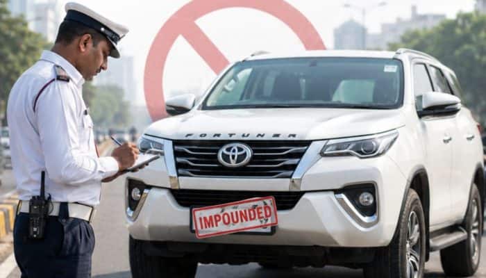 Can police impound your vehicle if your challans aren't paid on time?
