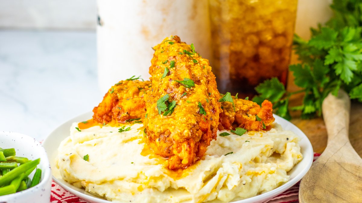 Garlic parmesan chicken bake (quick 25-minute dinner)