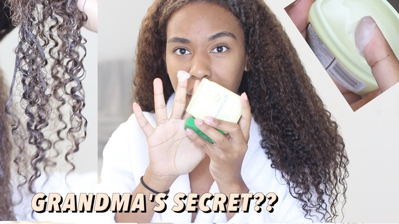 I USED PETROLEUM JELLY (Vaseline) to STYLE my Natural Hair + Hair ...