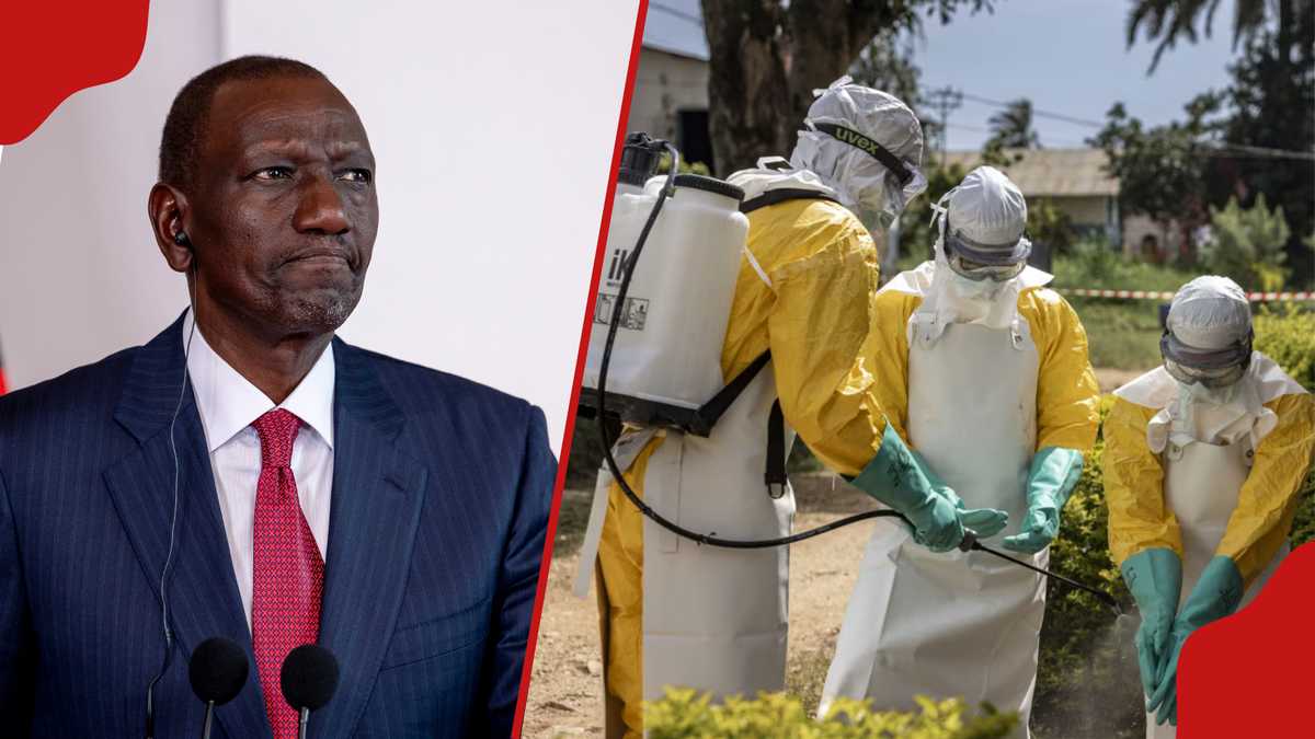 William Ruto breaks silence on Kenya-US Ebola quarantine centre ...
