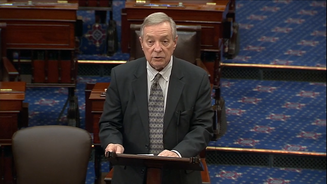'That's the official finding by the ABA': Sen. Durbin calls out Trump ...