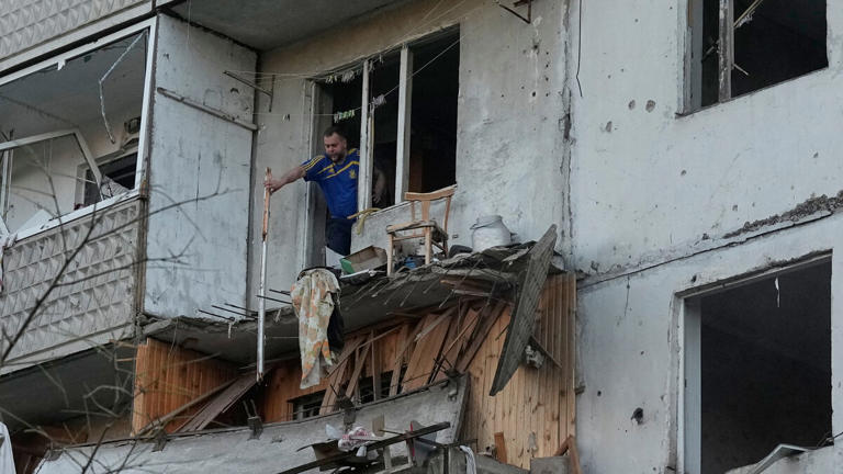 Russian attack on Ukraine capital kills at least three people