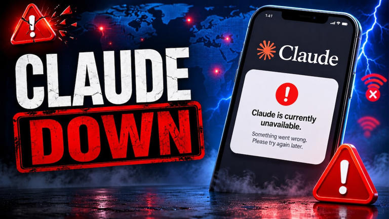 Claude down: Users say AI chatbot, app, website inaccessible. Here's ...