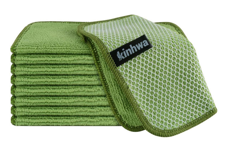 This durable dish scrubber works better than a Scrub Daddy — it removes ...