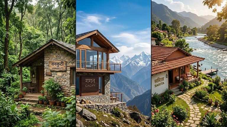 Stunning Nature Inspired Off Grid Home Interior Design image