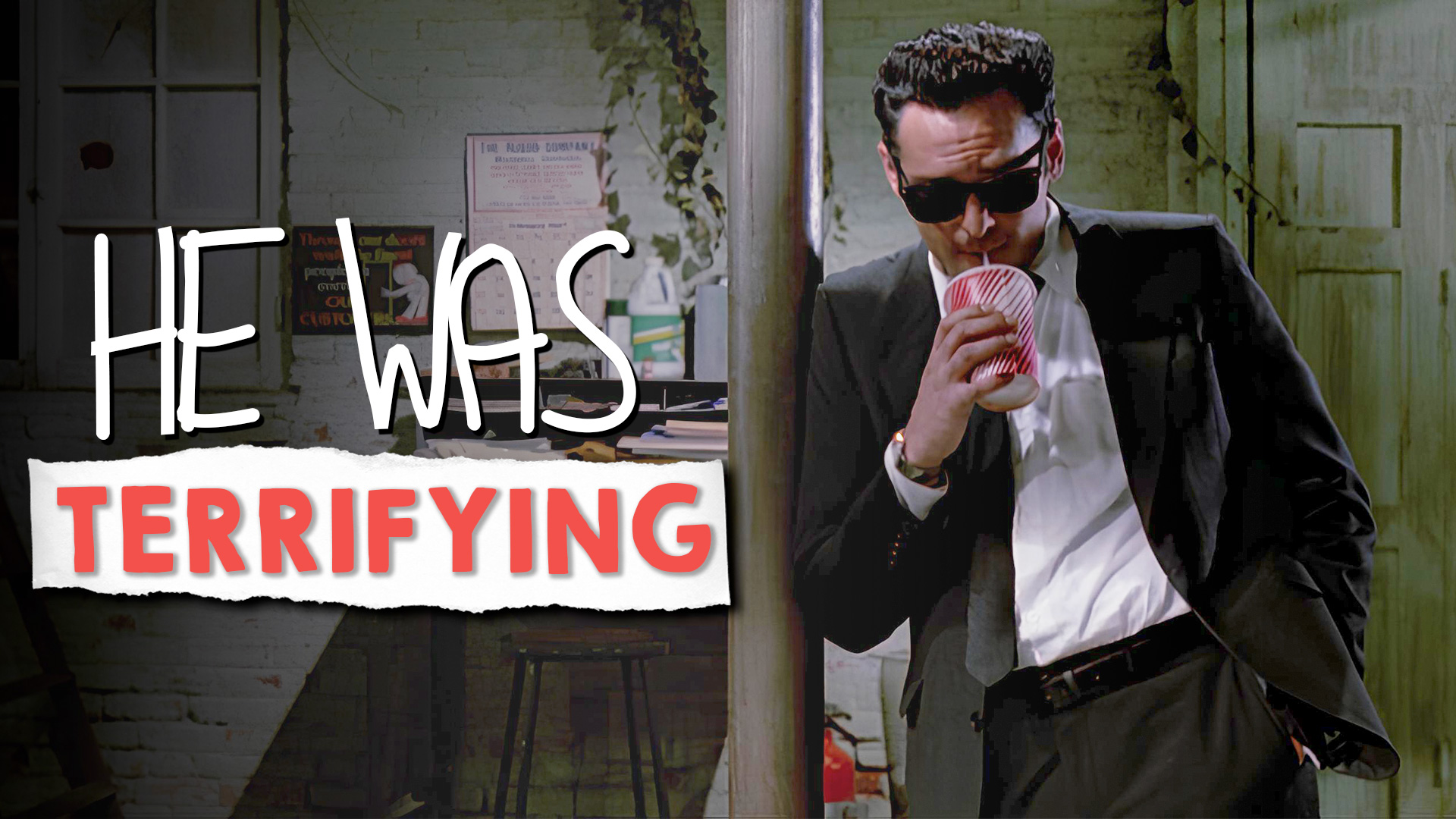 Tarantino's approach to crafting a compelling psychopath character