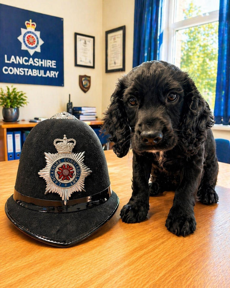 Lancashire Police introduce new furry recruit TPD Cas as followers can ...