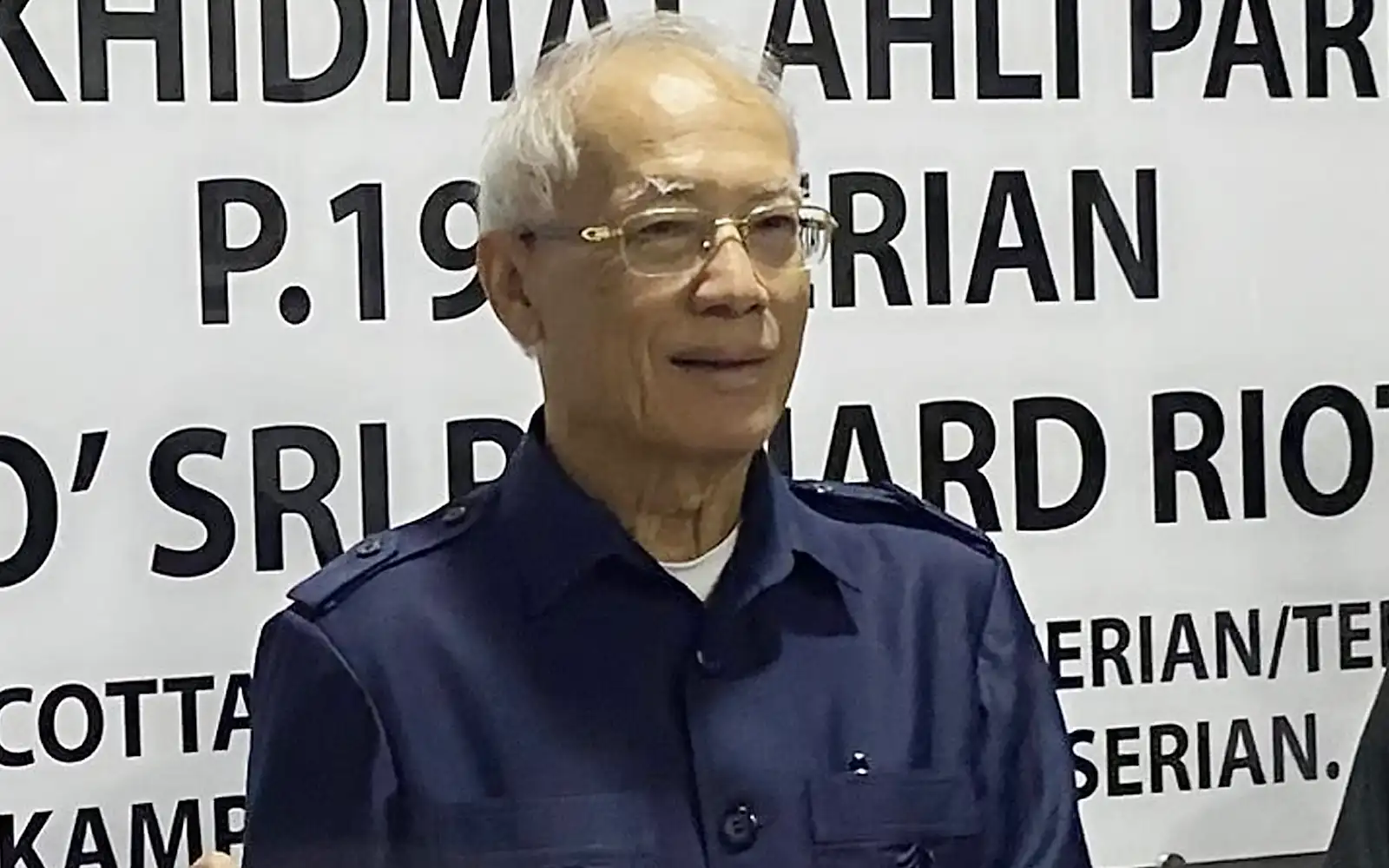 After 36 years as Serian MP, Richard Riot eyes 9th term