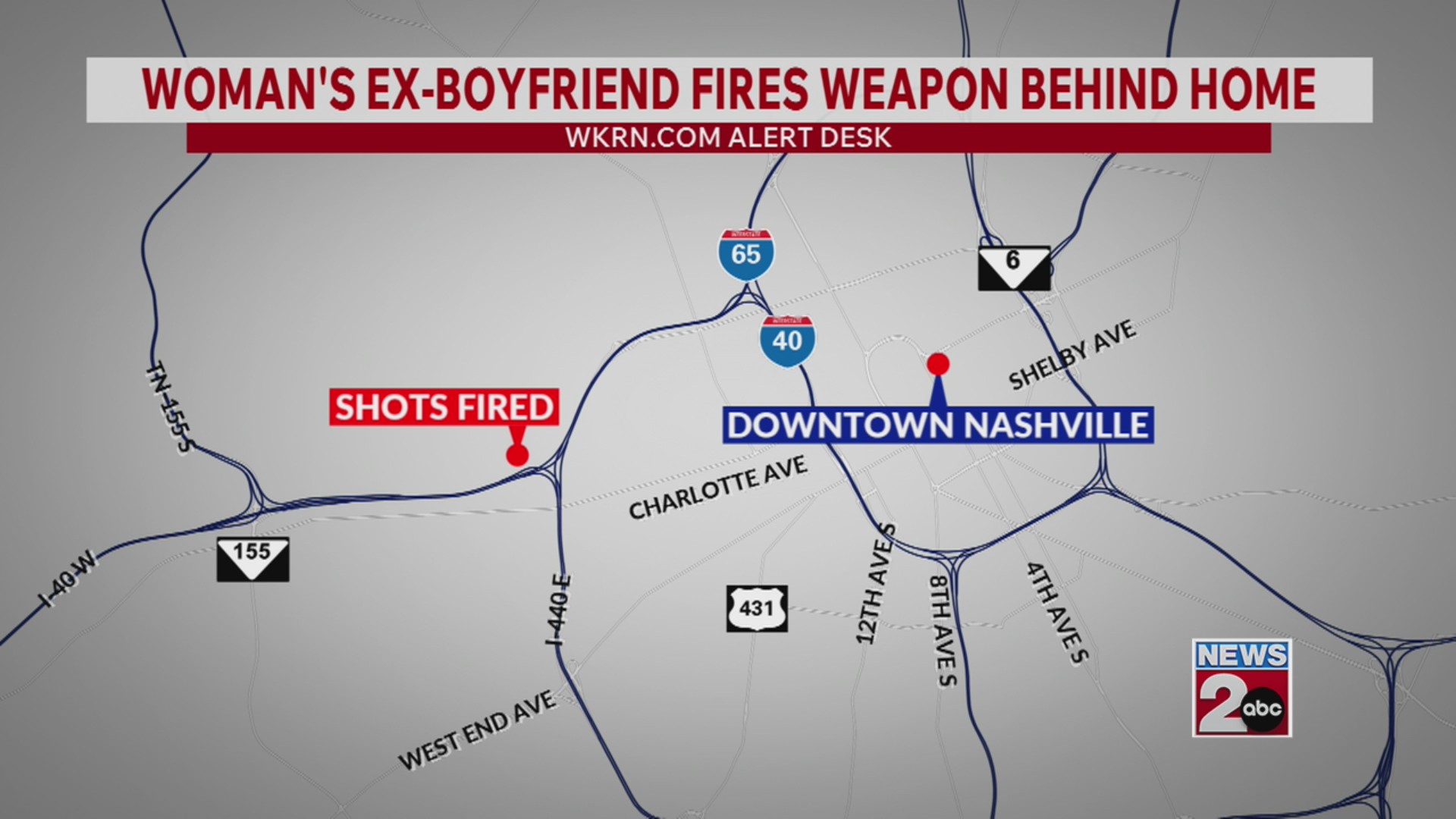 Man charged after shots fired during domestic-related dispute