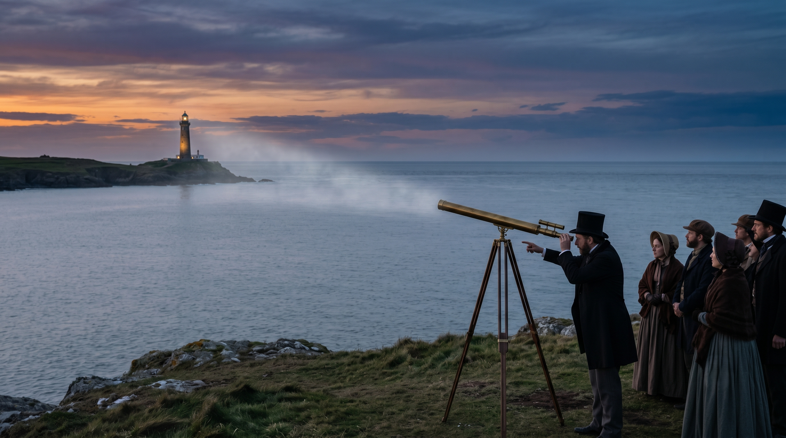 A telescope, a lighthouse, and 14 miles of sea - then flat Earth got ...