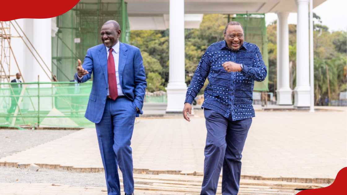 William Ruto explains what he discussed with Uhuru in private: 