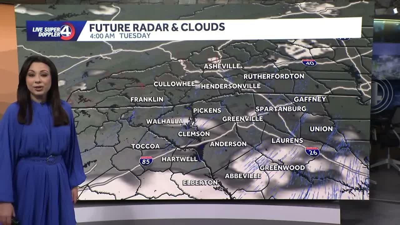 South Carolina weather update - cooler today with increasing winds