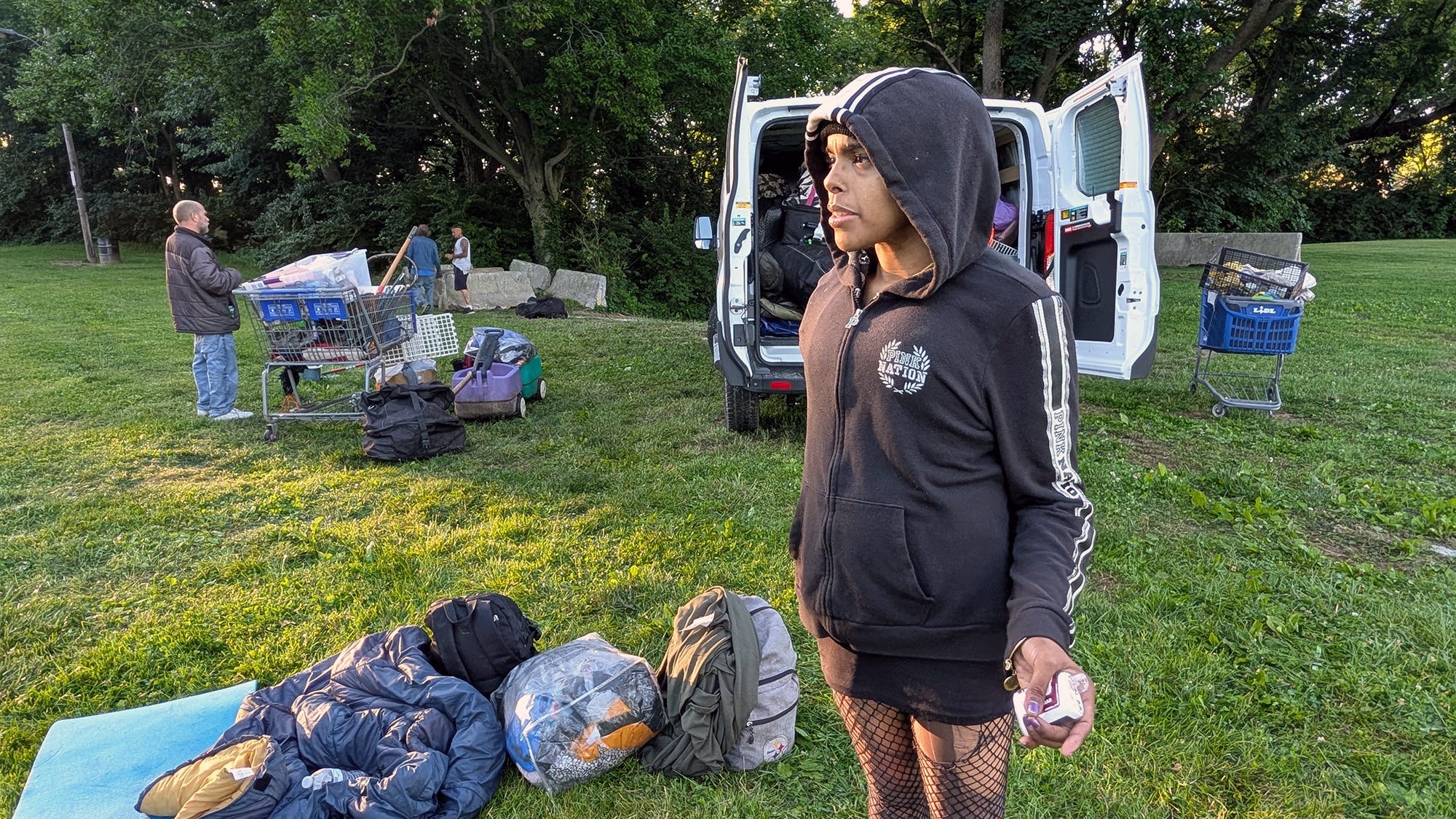 'Misery loves company': York clears out Bantz Park homeless encampment
